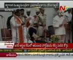 Jagadish Shettar sworn in as Karnataka Chief Minister
