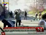 (VÍDEO) Represión policial: Rajoy arremete contra manifestantes en Madrid y Piñera carga contra jóvenes en Santiago