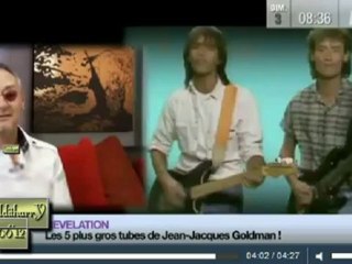 Les 5 plus gros succès de Jean-Jacques Goldman. juin 2012
