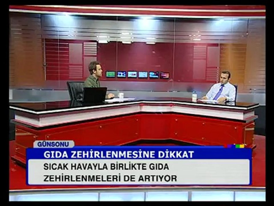GÜNSONU- GIDA ZEHİRLENMESİ-GIDA MÜHENDİSİ MURAT GÖÇ-11 TEMMUZ 2012-İMC TV