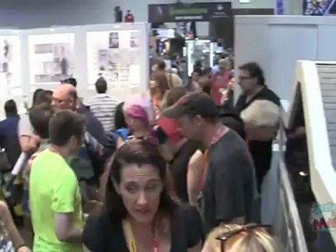 Frankenweenie exhibit tour with producer Don Hahn at San Diego Comic-Con 2012