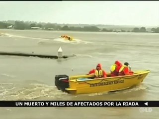 Un muerto y miles de afectados por las lluvias torrenciales en Australia