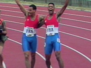 Скачать видео: Split 1990 : Or et record pour le relais tricolore !