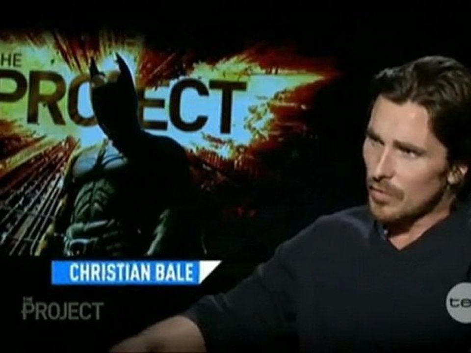 TDKR Press Junket Interview #19 - The Project(au)