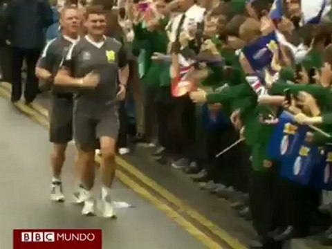 En Video: Conozca las anécdotas que ha dejado el recorrido de la antorcha olímpica Londres 2012