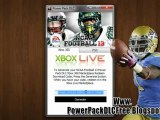 NCAA Football 13 Power Pack DLC Codes - Free!!