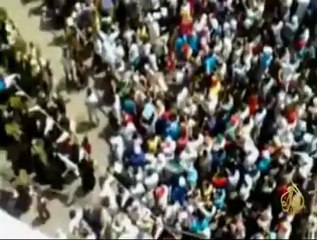 تشييع ضحايا جمعة أثرى الحرية في سوريا