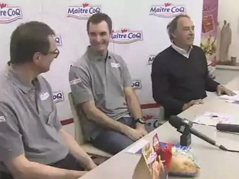 Maitre CoQ et Jeremie Beyou dans le Vendée Globe 2012-2013