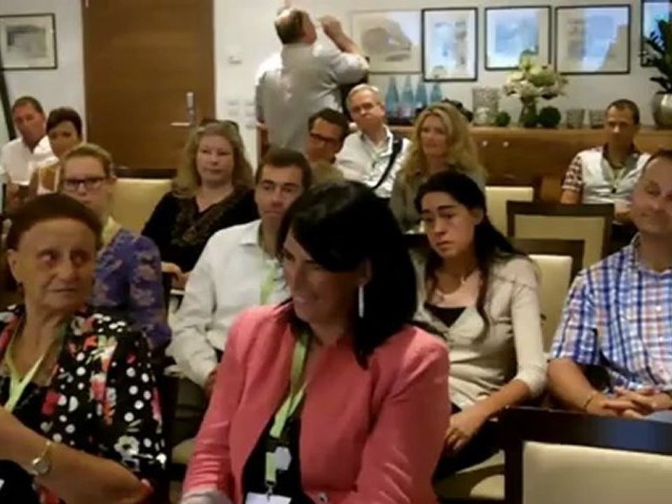 Helga Fink Pressekonferenz Golf Spa Hotel Andreus