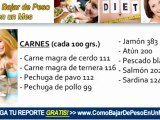 Como bajar de peso sin dejar de comer