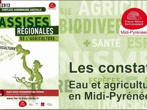 Eau et agriculture : les constats de FNE Midi-Pyrénées