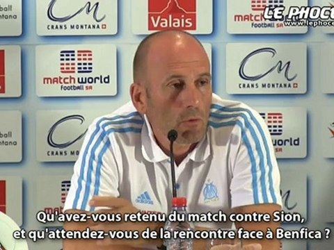 Baup : Benfica, un match compliqué