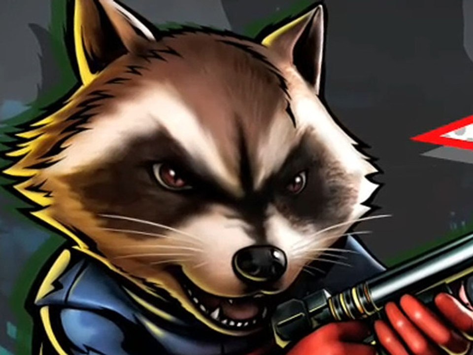 ULTIMATE MARVEL VS. CAPCOM 3 Rocket Raccoon Character Vignette