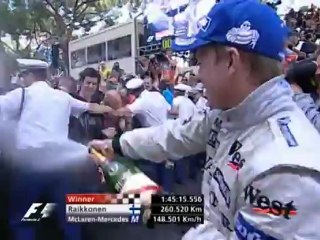 Monaco 2005 Formula 1 Podium