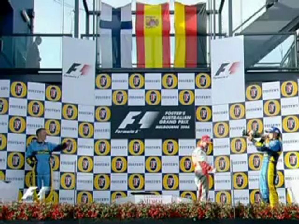 Australia 2006 Formula 1 Podium