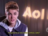 Justin Bieber fala sobre seus irmãos no showbiz para AOL Music [LEGENDADO]