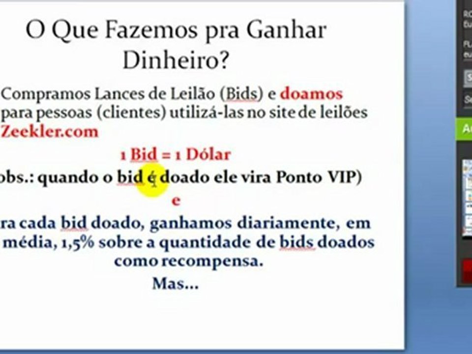 Conferência Como Funciona o Negócio ZeekRewards