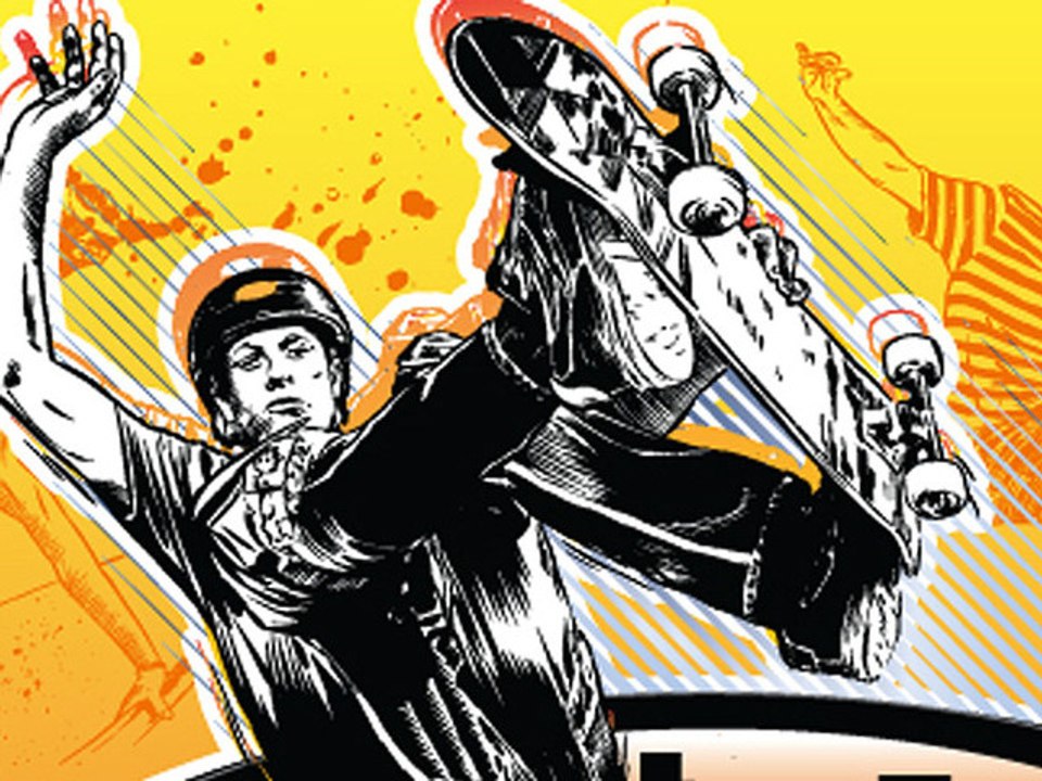 TONY HAWK PRO SKATER 3D Eric Koston Slo-Mo Video