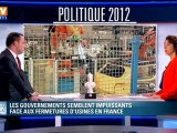 Les gouvernements semblent impuissants face aux fermetures des usines en France
