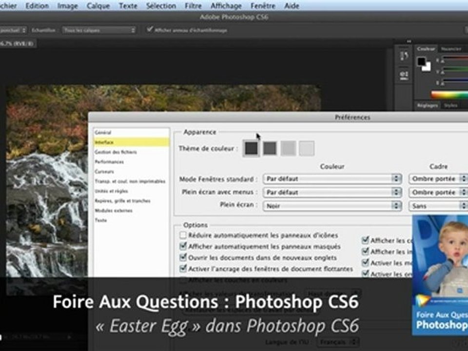 « Easter Egg » dans Photoshop CS6