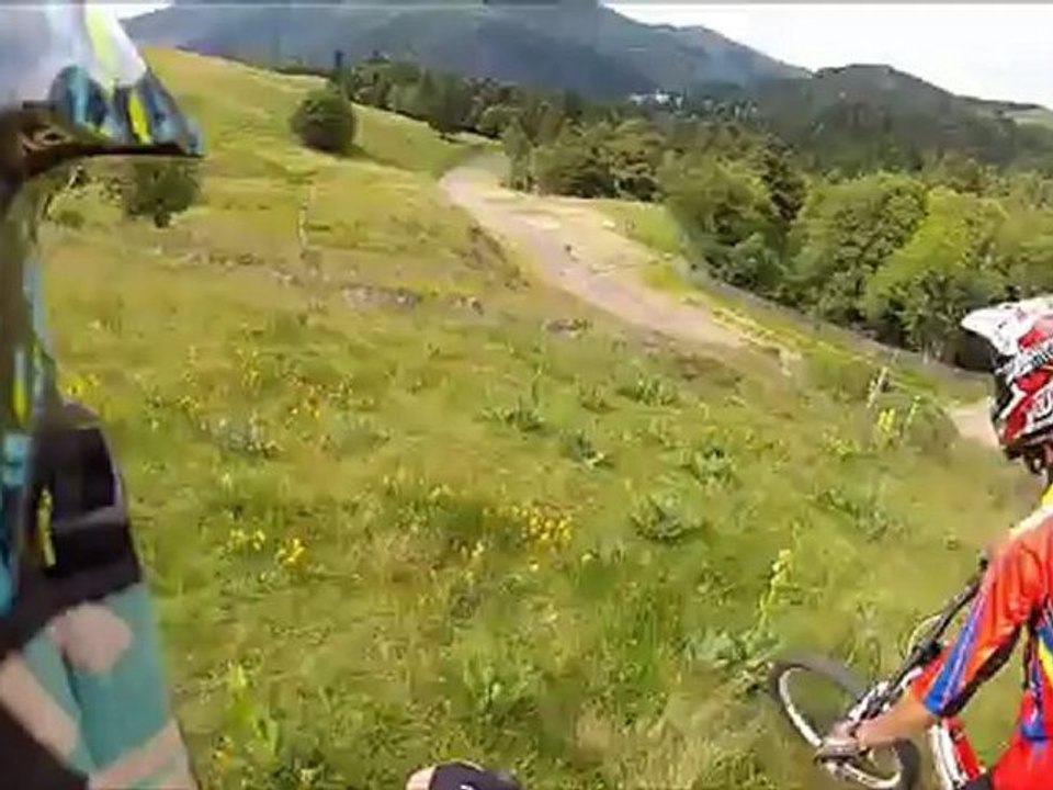 Freeride des Monts du Cantal Partie#1 la Dujont