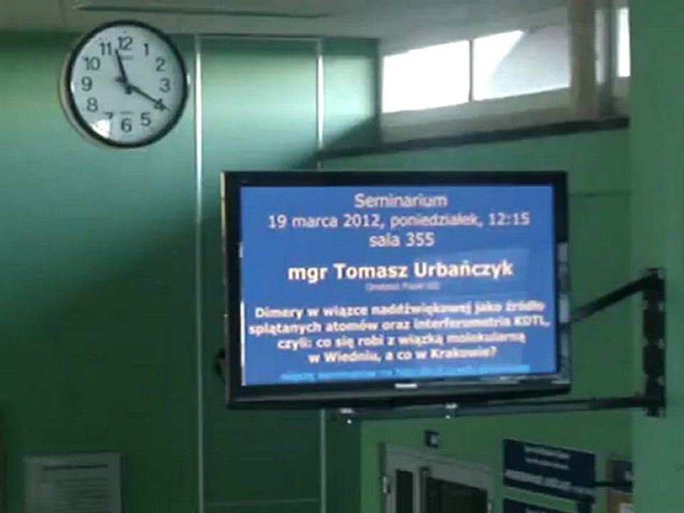 Physic, Astrology and Applied Computer Science - multimedia and interactive infoboard