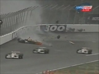 CART Getaway 1997 Huge crash Pruett