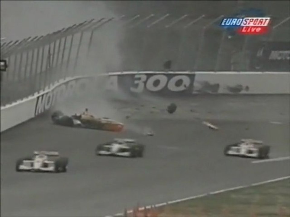CART Getaway 1997 Huge crash Pruett