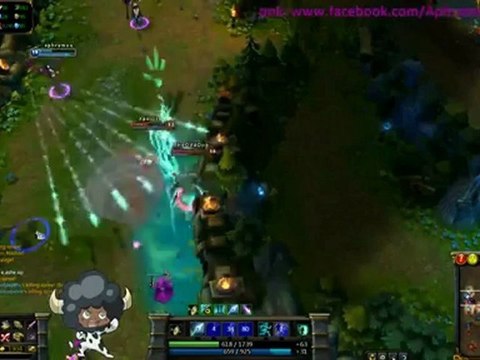 Ashe kite ses adversaires - League of Legends