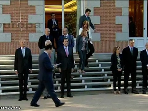 Consejo de Ministros en Zarzuela presidido por el Rey