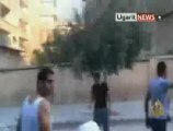 مدينة حماة تقصف عشوائيا من قبل  الجيش السوري