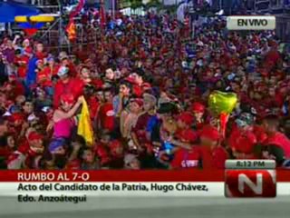 (VÍDEO) Palabras (3/4) del Candidato de la Patria en Barcelona (12/07/2012)