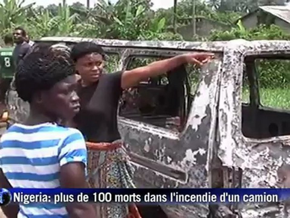 Nigeria: au moins 100 morts dans l'incendie d'un camion-citerne