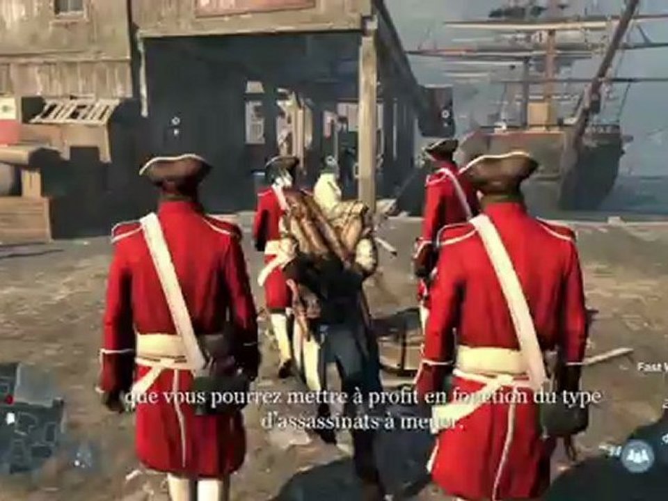 Assassin's Creed III - Gameplay commenté à Boston (VOSTFR)