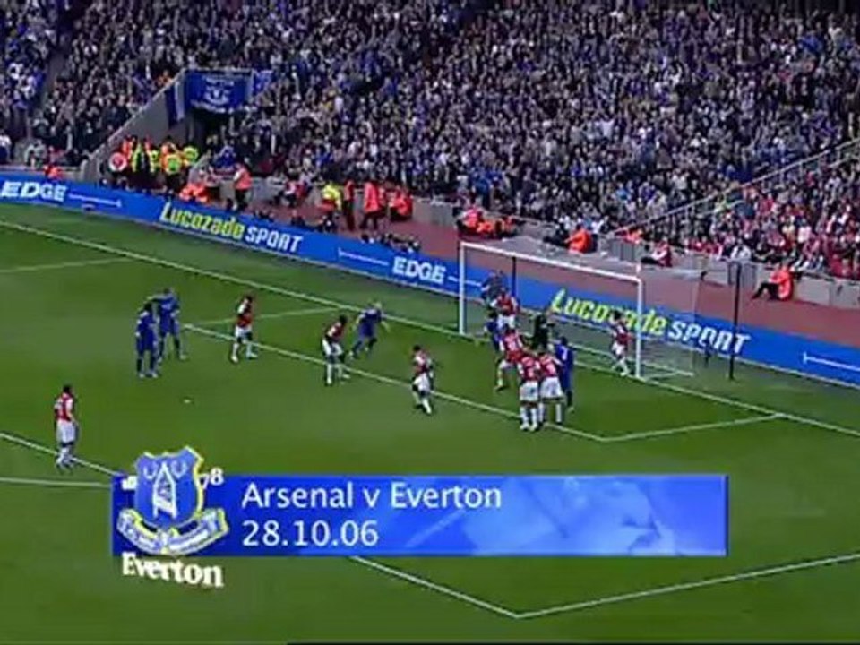 Arteta Assist v Arsenal (Cahill Goal)