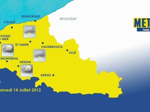 Opal'TV - La météo pour le Week-End du 14 juillet 2012