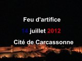 En exclusivité mondiale : Le Feu d’Artifice de Carcassonne et l’embrasement de la Cité ce 14 juillet 2012, en intégralité sur TVcarcassonne :