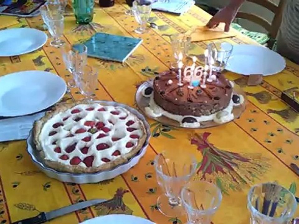 anniversaire 22 JUIN  2012