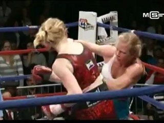 Anne Sophie Mathis vs Holly Holm I 2011-12-02