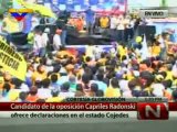 (VÍDEO) Radonski dice que gobierno no ha cumplido promesas... y prometió pensiones y 5 mil empleos en Cojedes 1/2