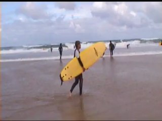 Dernier Jour Stage Surf le 06-07-2012 Sonia & Iona ( seignosse Surf School)