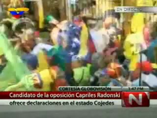 (VÍDEO) Radonski dice que gobierno no ha cumplido promesas... y prometió pensiones y 5 mil empleos en Cojedes 2/2