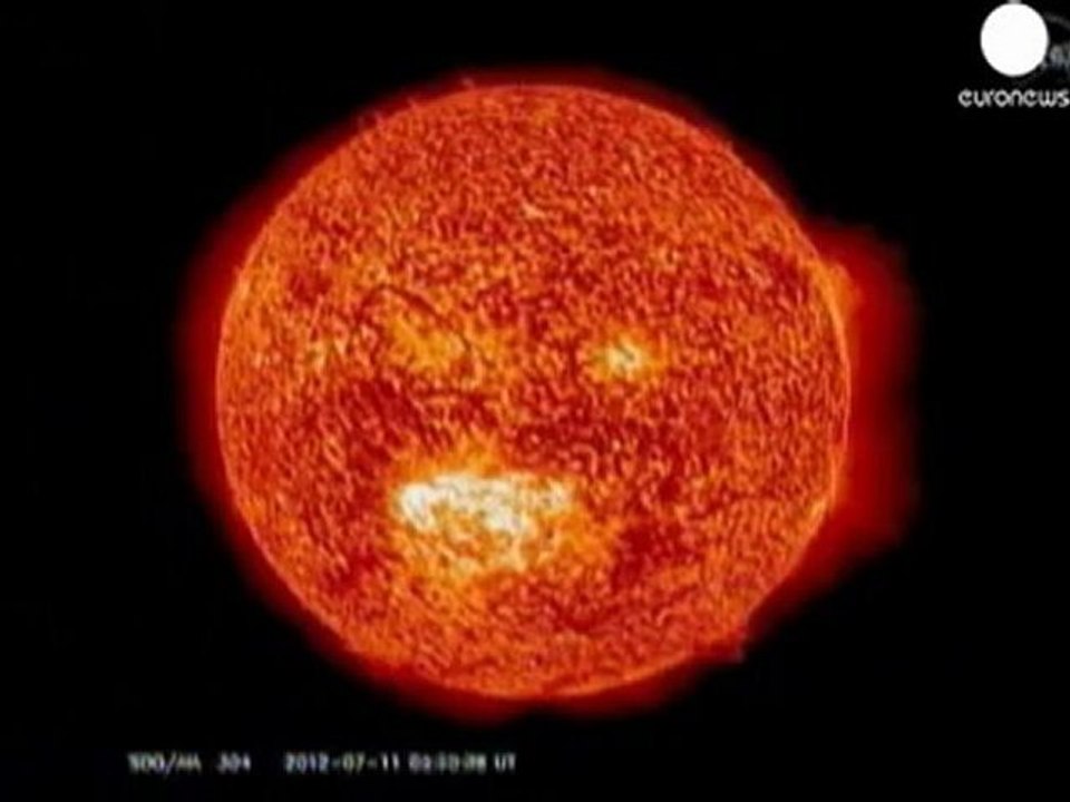 Una llamarada solar dañina para las telecomunicaciones