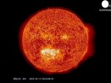 Solar storm hurtles towards Earth