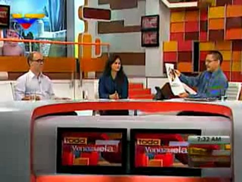 (VÍDEO) Toda Venezuela (13-07-2012) Entrevistas a Francisco Natera, Lorena Freitez y Andrés Antillano 2/2
