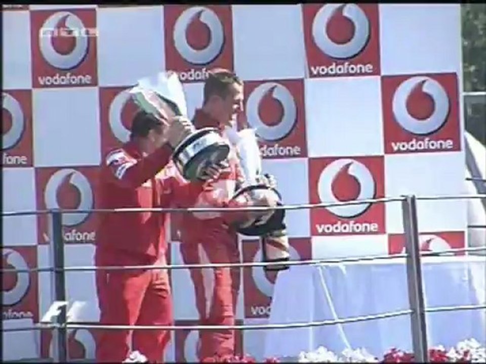 Monza 2006  formula 1 podium