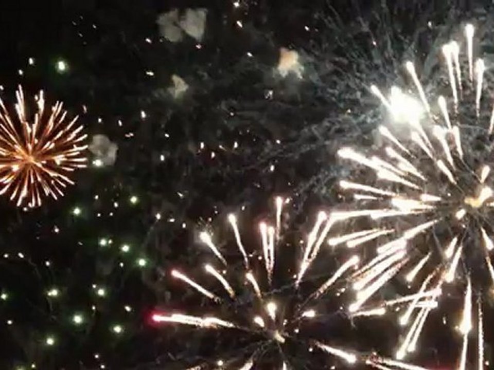 Feux d’artifice Lalouvesc 13 Juillet 2012
