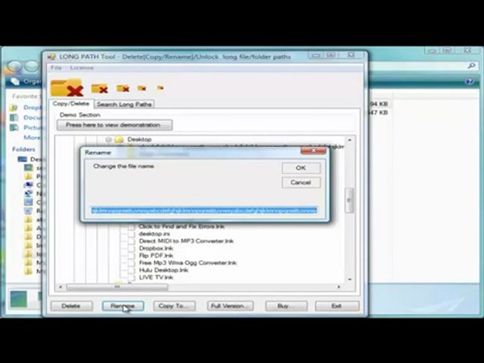 Long Path Tool - solution for long path files