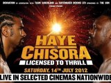 David Haye vs Dereck Chisora Live Boxing Streaming Online