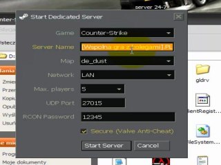 Poradnik-Jak zrobic darmowy server cs 1.6 [Non Steam] 24/7